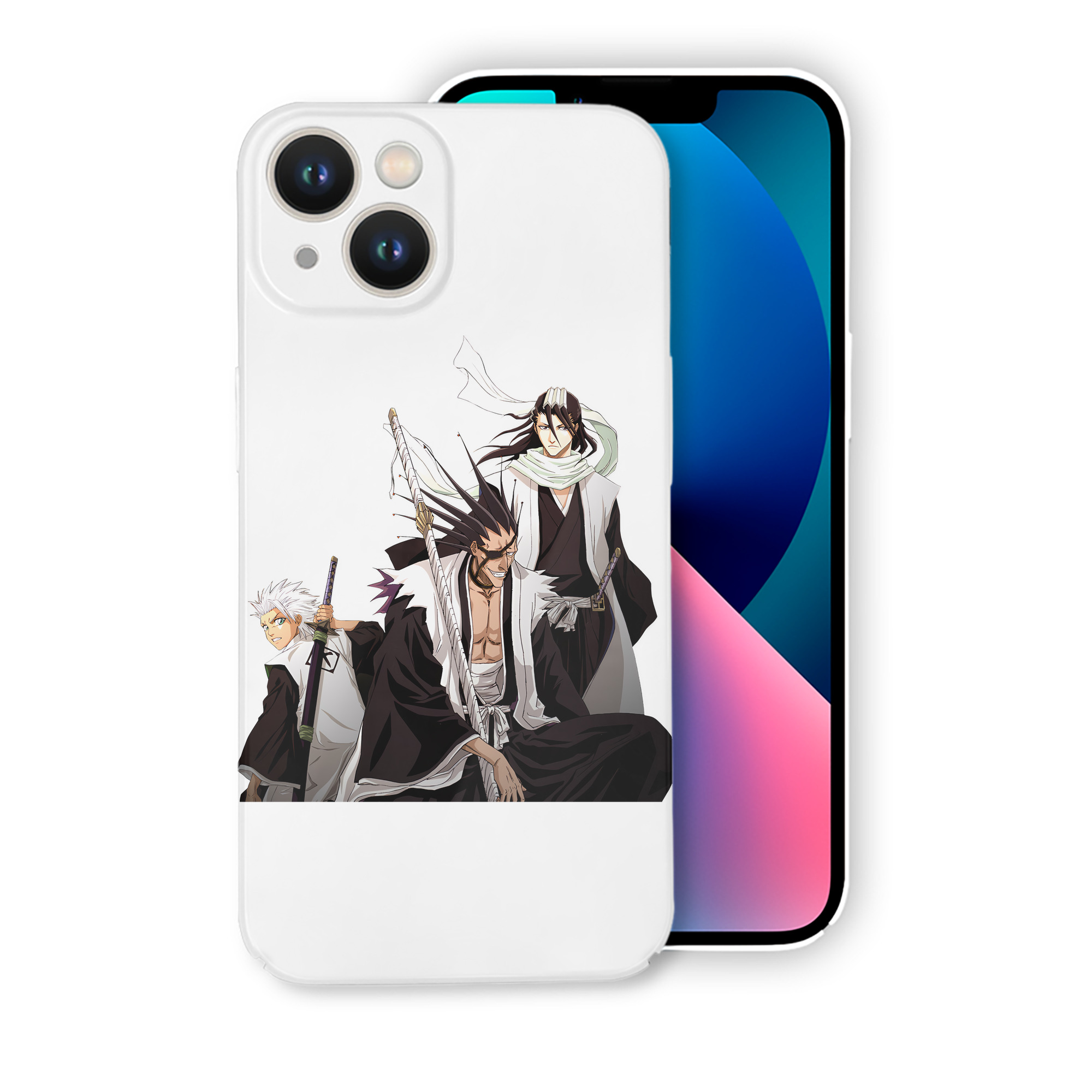 （画像用） ブリーチ ざらき けんぱち BLEACH Zaraki Kenpachi 【iPhone 14シリーズ対応】ハードケース